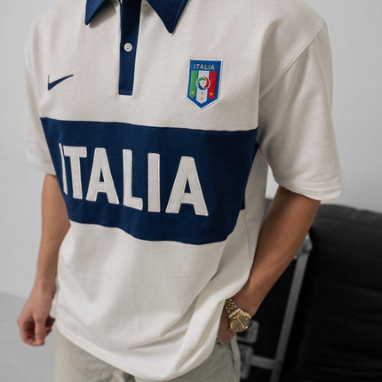 Italy Football T-Shirt - Stylish Tee for Italy National Team Fans