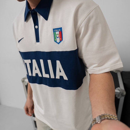 Italy Football T-Shirt - Stylish Tee for Italy National Team Fans