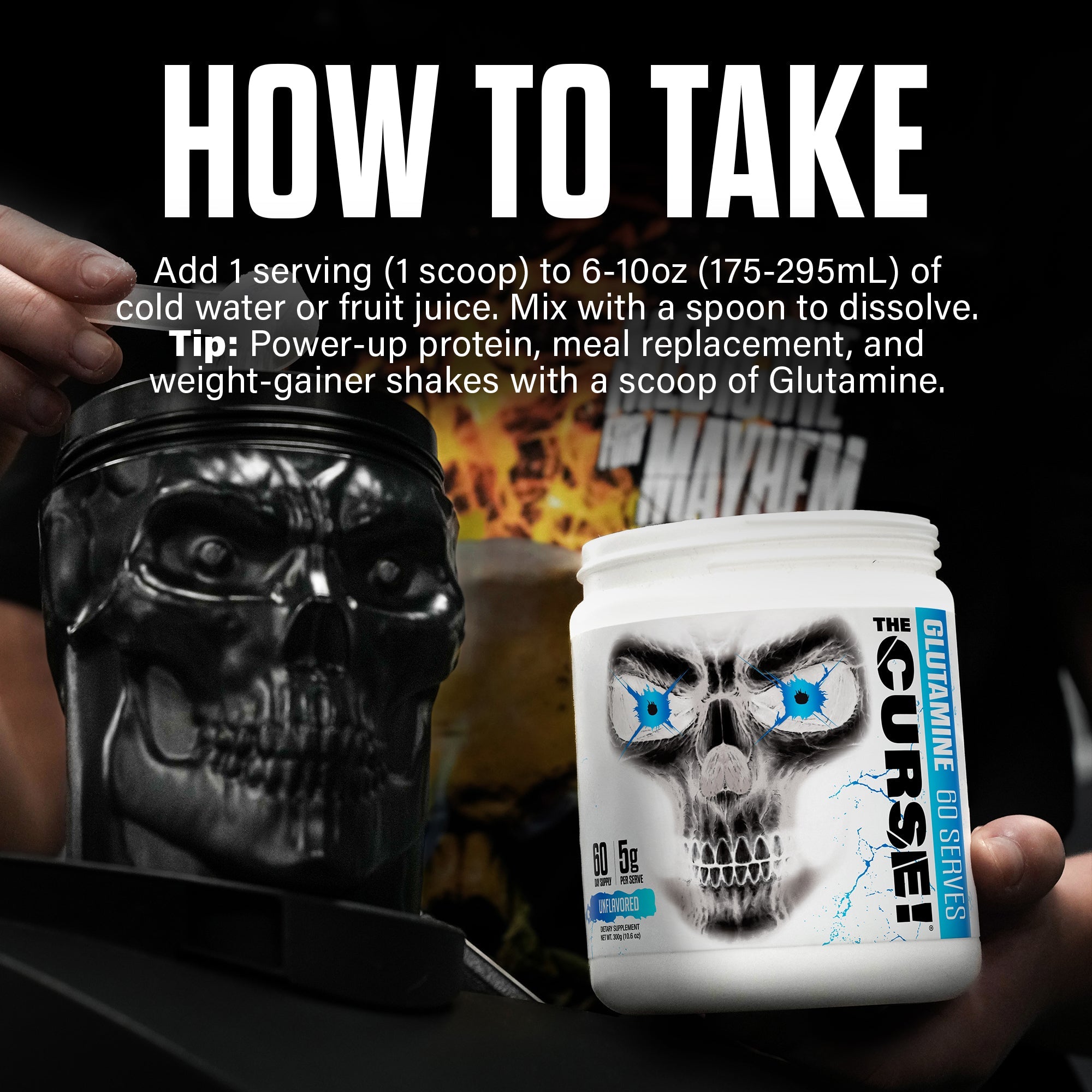 The Curse! Micronized Glutamine