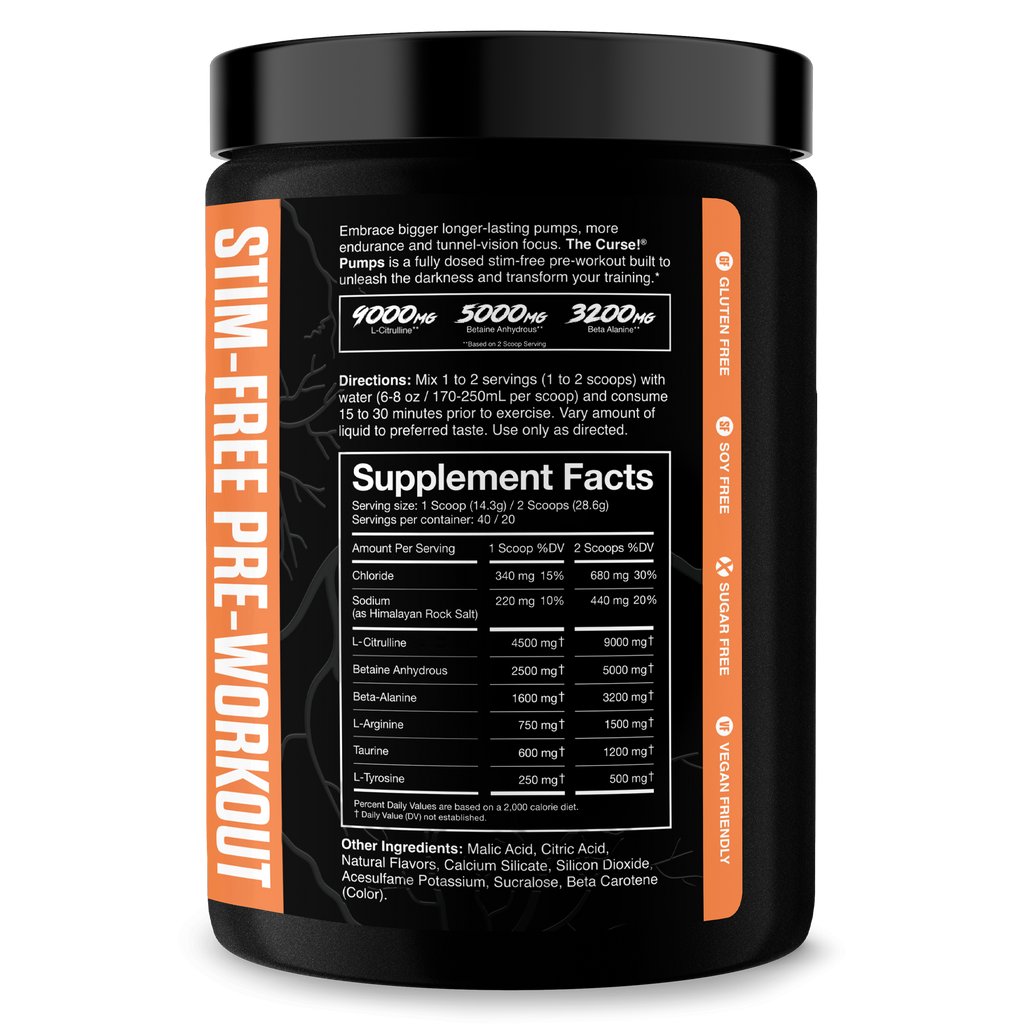 The Curse! Stim-Free Pump