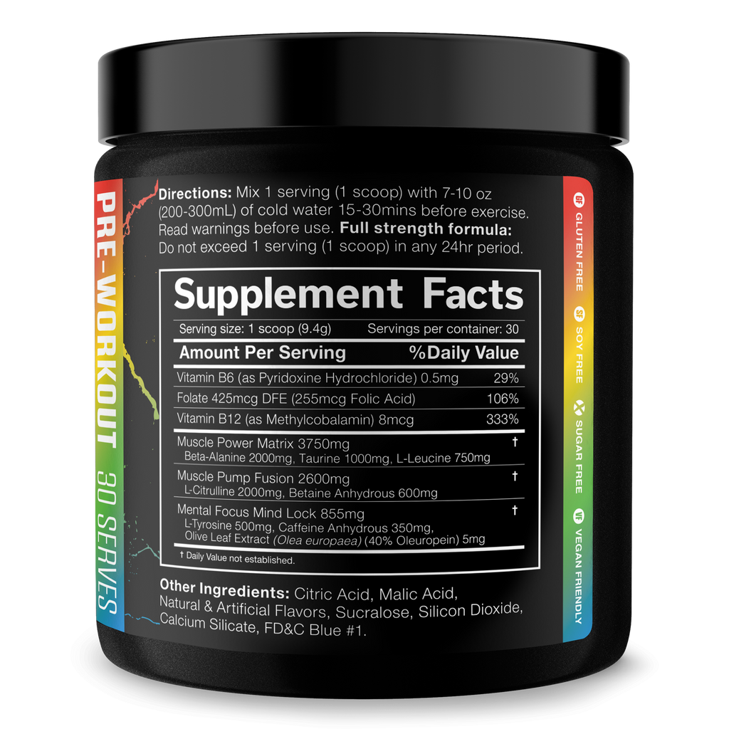 The Shadow! Pre-Workout