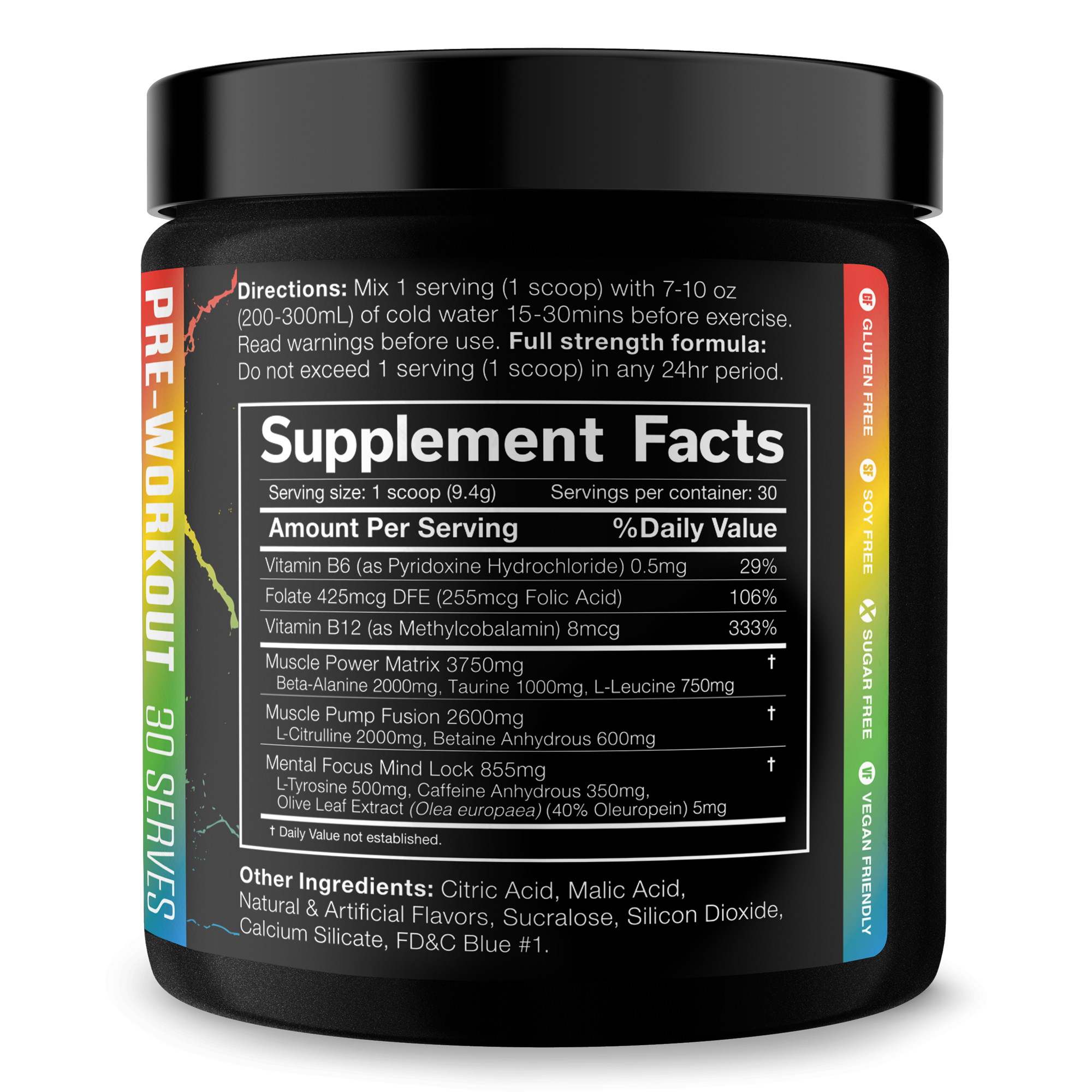 The Shadow! Pre-Workout