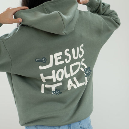 Jesus Holds It All Unisex Hoodie