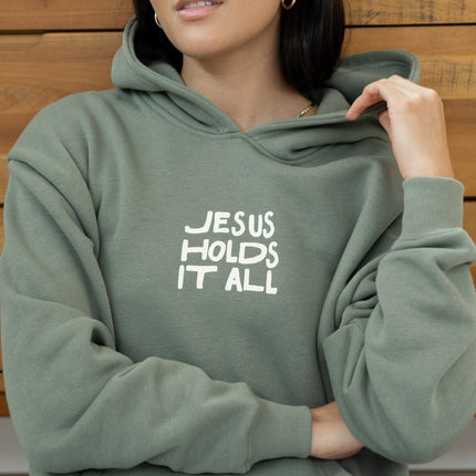 Jesus Holds It All Unisex Hoodie