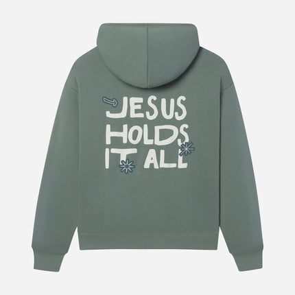 Jesus Holds It All Unisex Hoodie