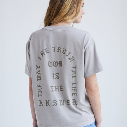 Jesus Saves Taupe Unisex Tee