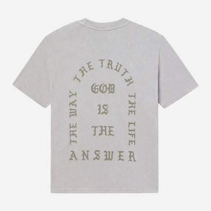 Jesus Saves Taupe Unisex Tee
