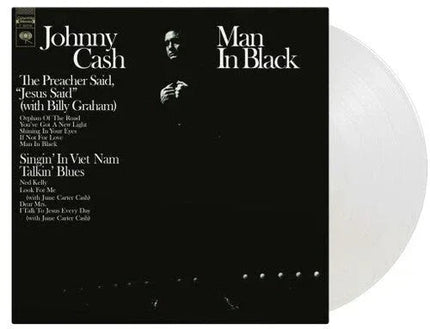 Johnny Cash - Man In Black (Limited Edition Import, 180 Gram Crystal Clear Vinyl) (LP)