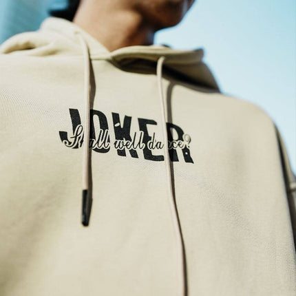 Joker "Shall We Dance?" Graphic Unisex Oversized Hoodie