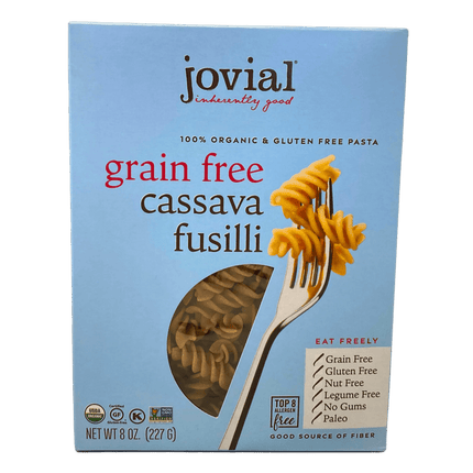 Fusilli, Cassava, Organic, Jovial, Gluten-Free, Grain-Free