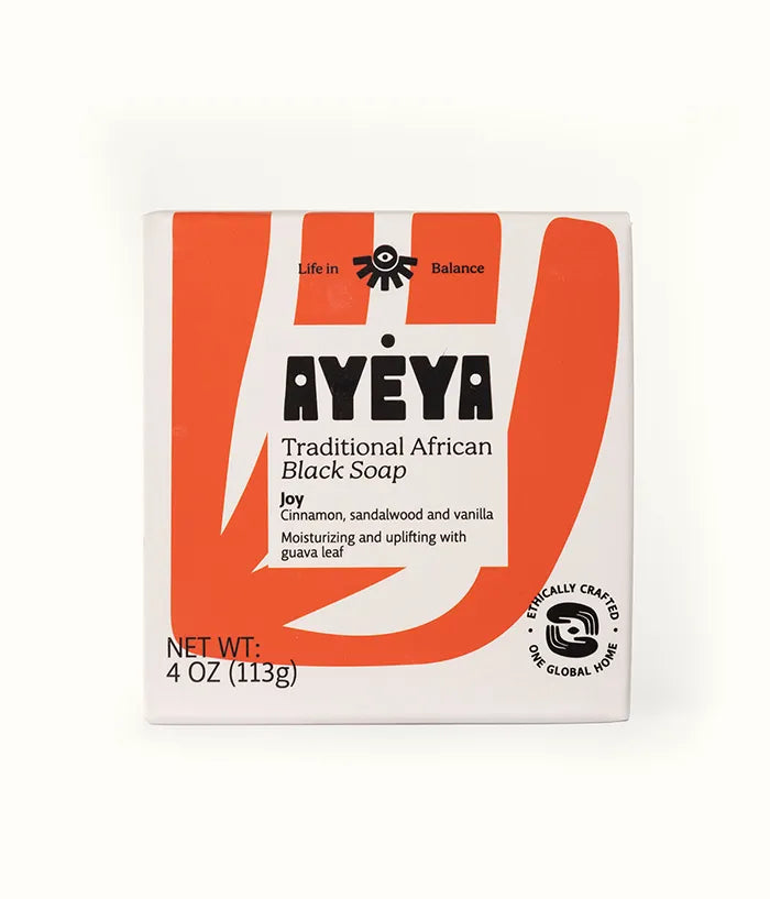 Traditional African Black Soap Bar<br>Joy