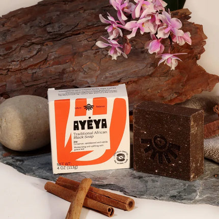 Traditional African Black Soap Bar<br>Joy