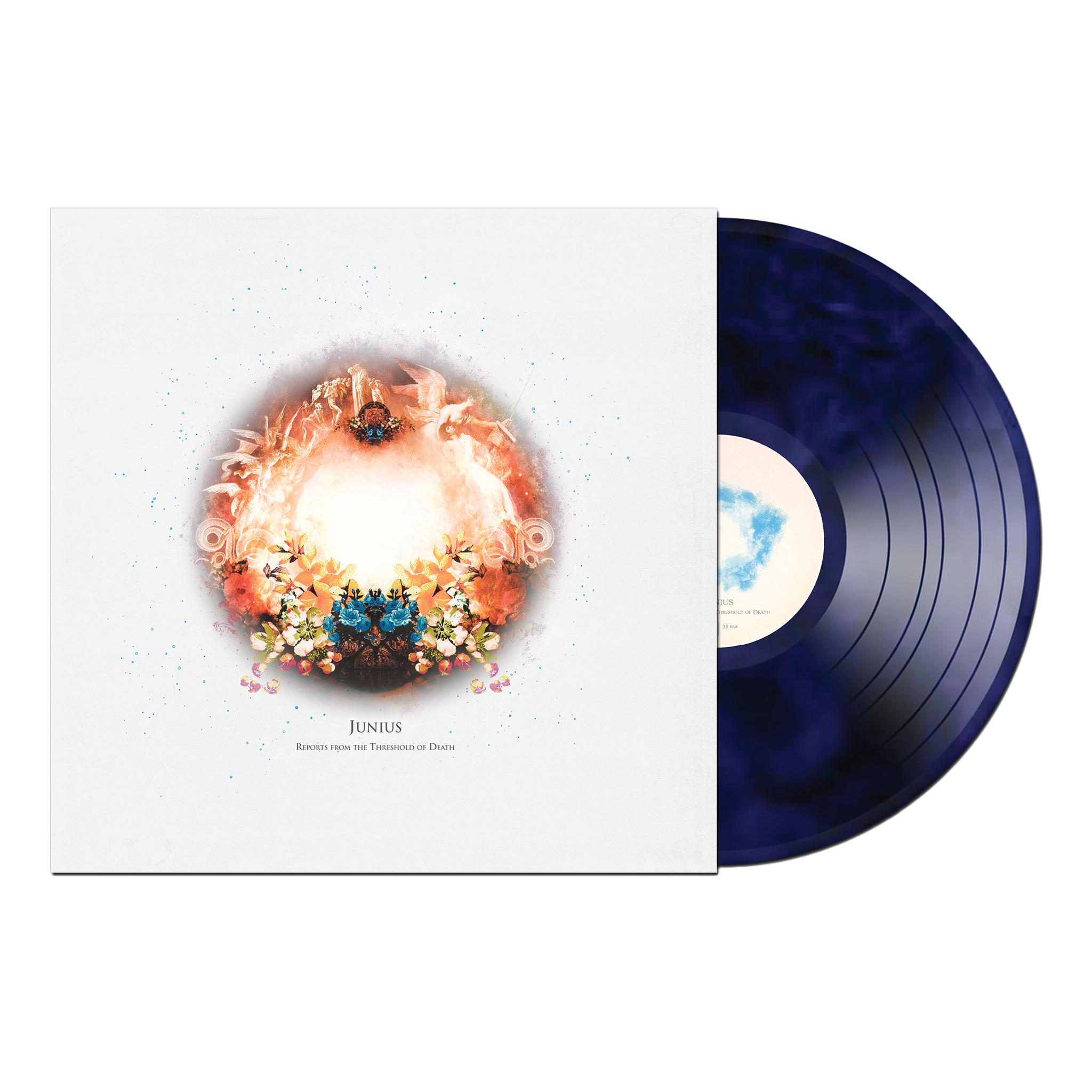 Junius - Reports From the Threshold of Death on Galaxy Blue/Black Vinyl