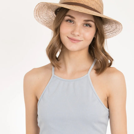 Peter Grimm Kissa - Straw Fedora Hat