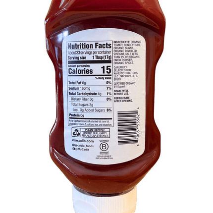 Ketchup, Organic, Cadia