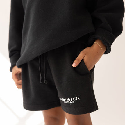 Kingdom Club Black Kids Short