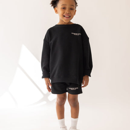 Kingdom Club Black Kids Short