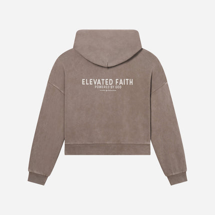 Kingdom Club Brown Full-Zip Hoodie