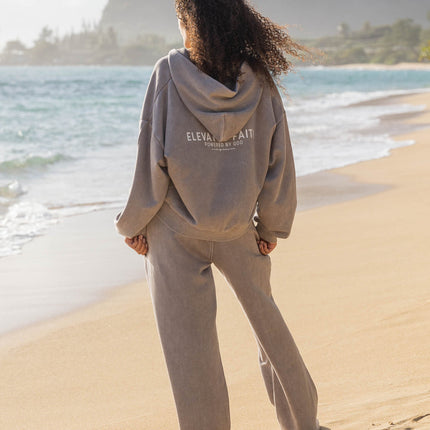 Kingdom Club Brown Full-Zip Hoodie