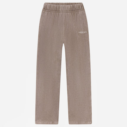 Kingdom Club Brown Wide Leg Sweatpant