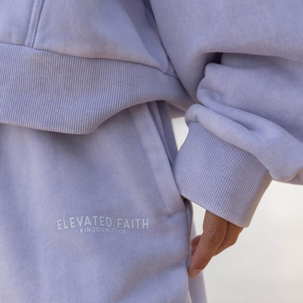 Kingdom Club Lavender Wide Leg Sweatpant