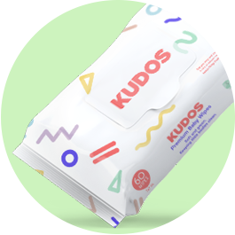 One-month supply of wipes (4 packs)