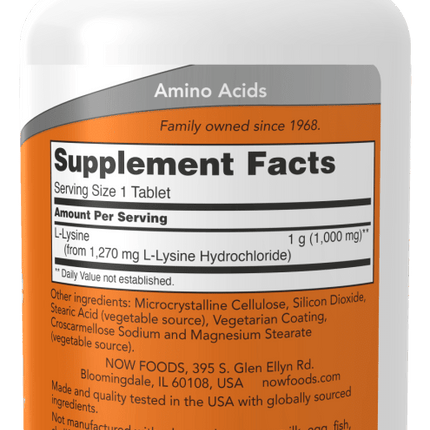 L-Lysine 1000mg