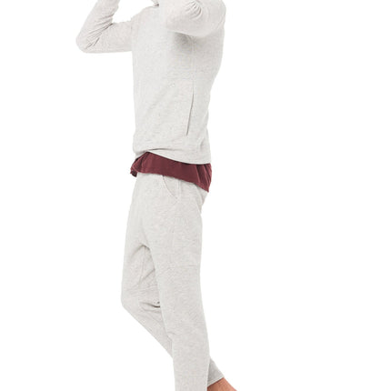MEN'S LIGHT HEATHER GREY JOGGER PANT