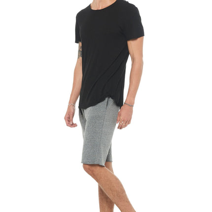 Men's Linen Blend Crew Neck Tee