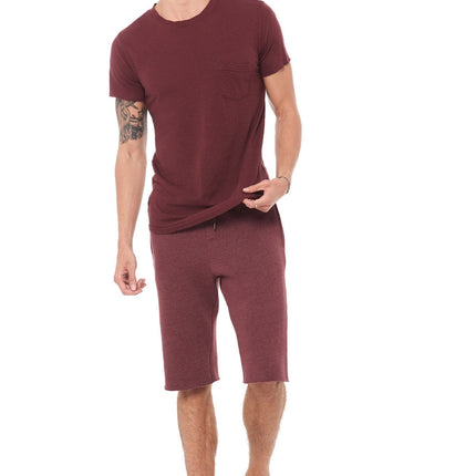 Men's Linen Blend Pocket Tee
