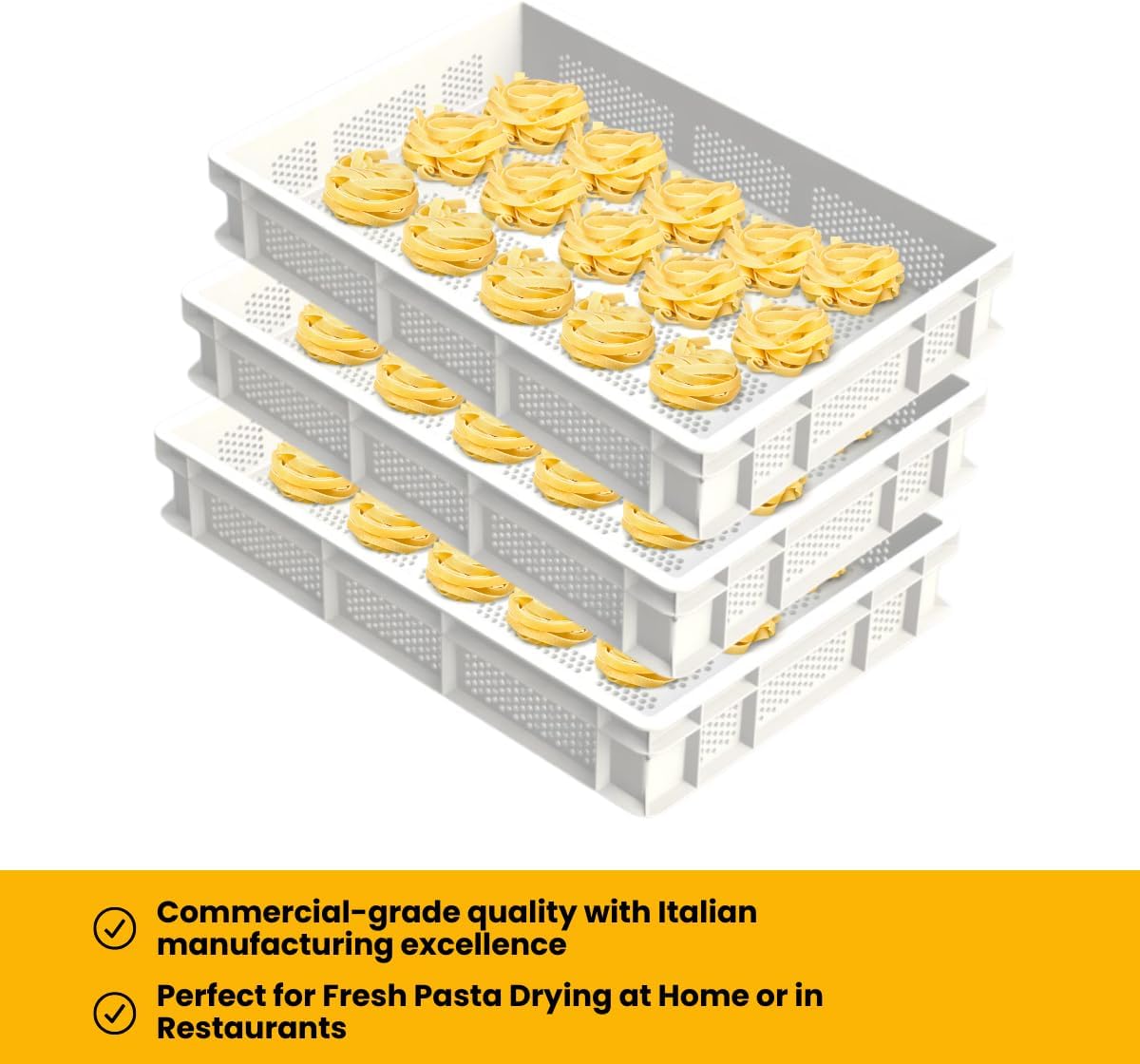 L'Oro Del Sud, Perforated Drying Tray for Fresh Pasta