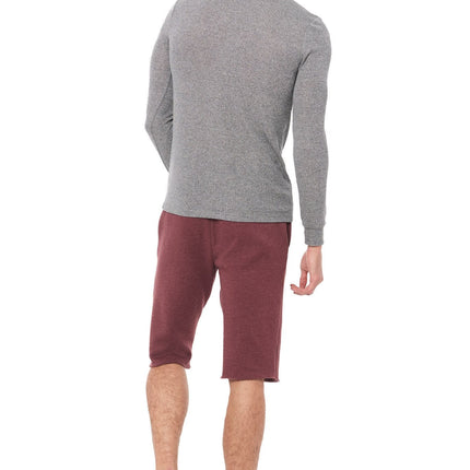 Men's Novelty Texture Long Sleeve Pullover