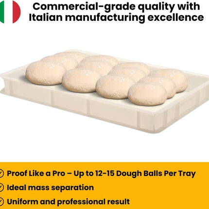 L'Oro Del Sud, Dough Proofing Box (2 Pack + Lid), White