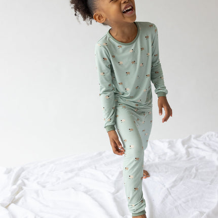 Lamb Bamboo Kids Pajama Set