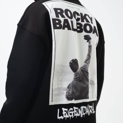 Rocky Balboa Oversized Hoodie – Champion Spirit Streetwear