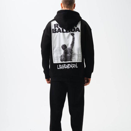 Rocky Balboa Oversized Hoodie – Champion Spirit Streetwear