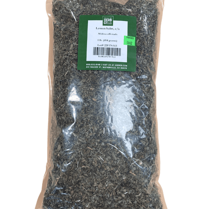 Lemon Balm Leaf, Cut, Sifted