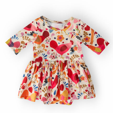 Little Red Hen Twirl Bodysuit