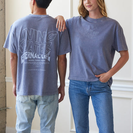 Living Water Blue Unisex Tee