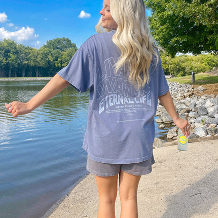 Living Water Blue Unisex Tee