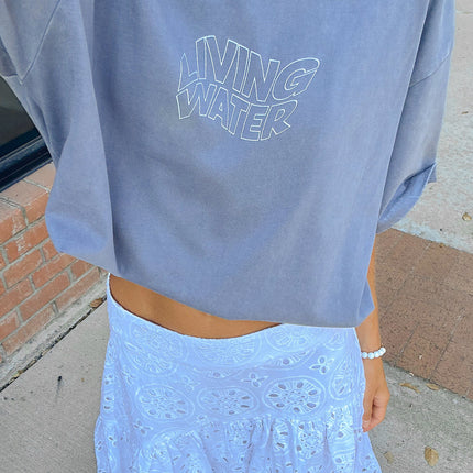 Living Water Blue Unisex Tee