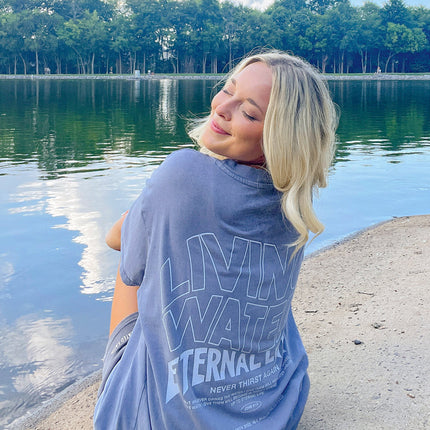 Living Water Blue Unisex Tee