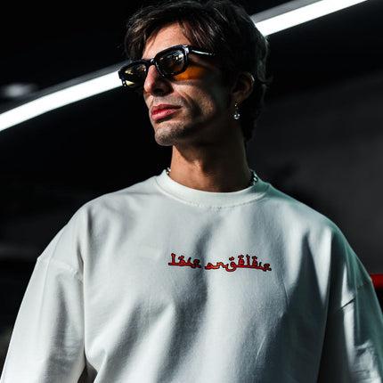 Los Angeles Arabic Script Graphic Cotton Tee