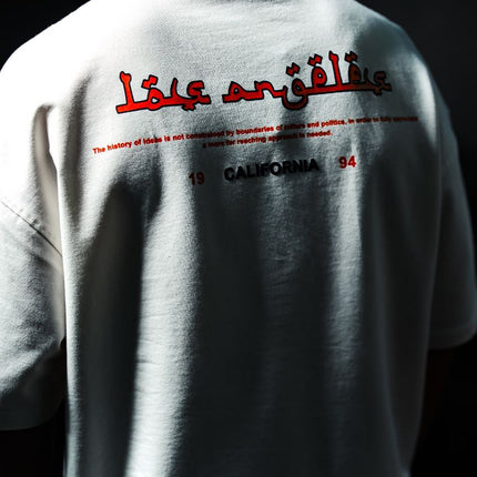 Los Angeles Arabic Script Graphic Cotton Tee