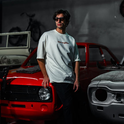 Los Angeles Arabic Script Graphic Cotton Tee