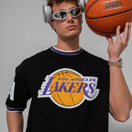Los Angeles Lakers NBA Graphic Tee - Vintage Style Basketball T-Shirt - Retro Sports Top