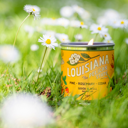 Louisiana State Candle