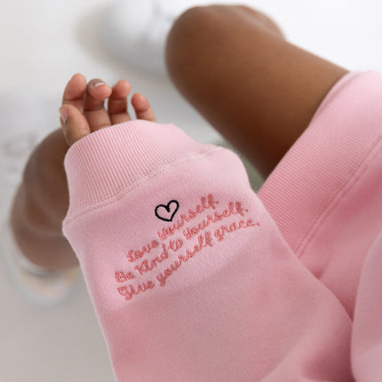Love Yourself Kids Crewneck