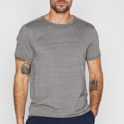 Men's Tri-Blend Patch Sleeve Tee