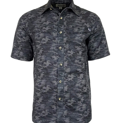 Men's Dot Camo UV Vented Fishing Shirt